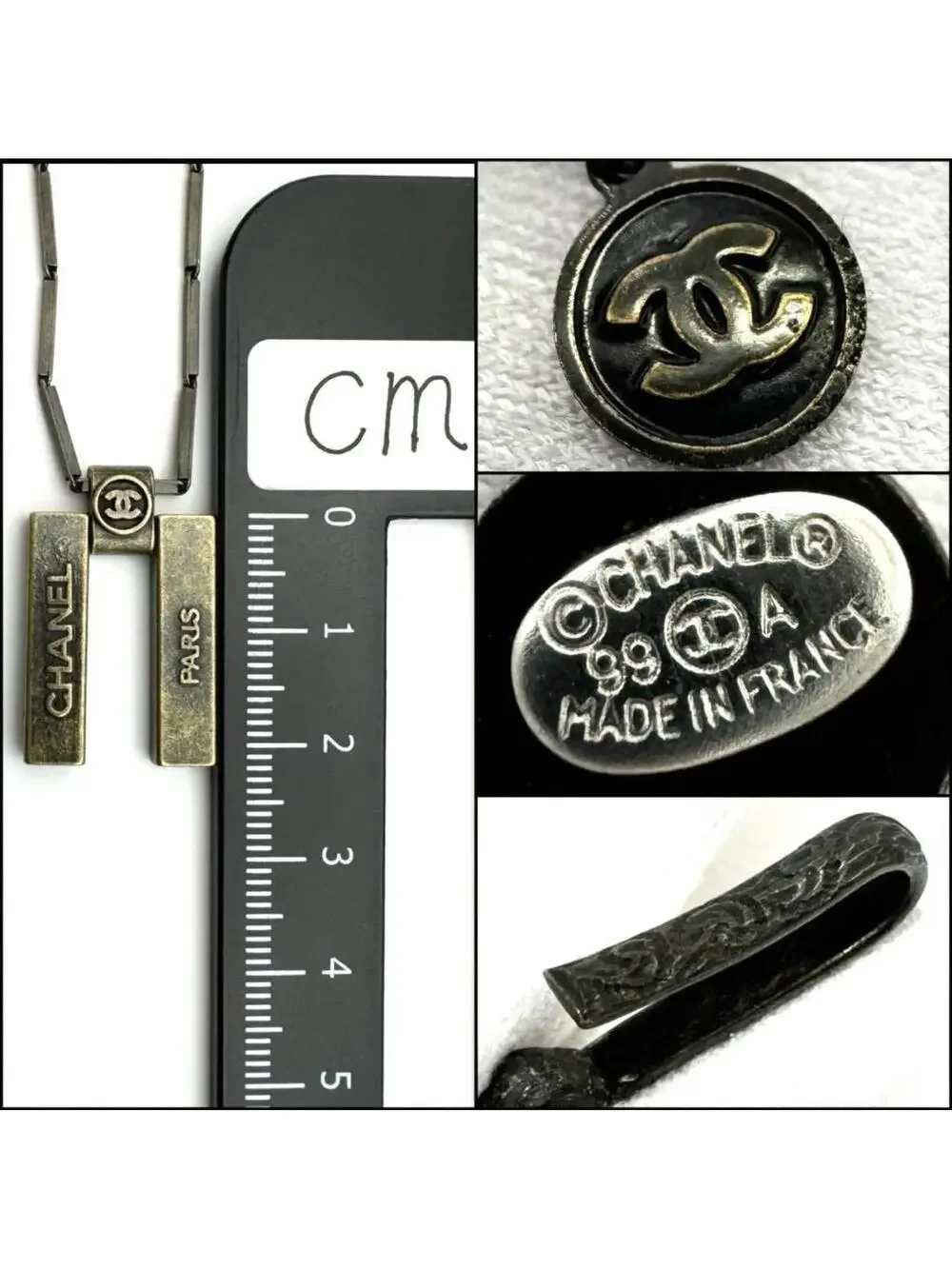 Chanel Pendant Necklace Metal #207502C67B